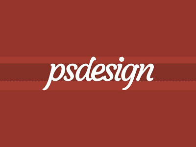 New ps.design branding branding guides icon logo logotype red type