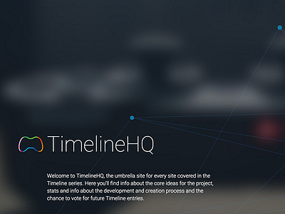 TimelineHQ Teaser design image logo teaser text umbrella web