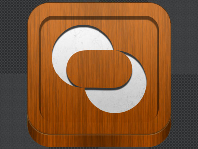iOS Icon Practice icon ios ipad iphone ipod logo wood