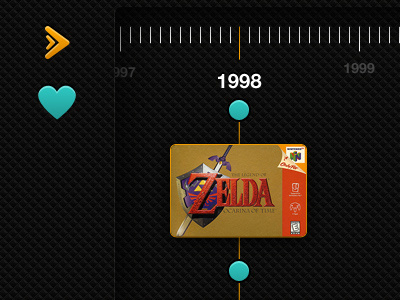 Timeline Screen (Retina) IV boxart closed games heart histories ipad menu retina timeline ui zelda