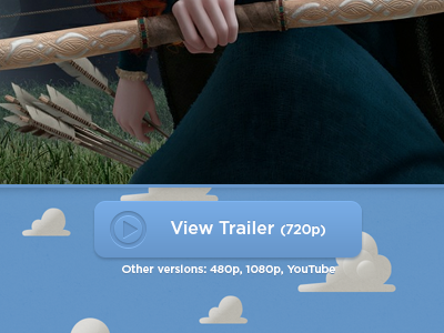Sneak Peek II blue button clouds design nav story text toy trailer web