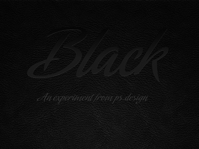 Black Html Version2 black css cufon gradient html leather