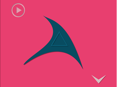 Worf branding curves logo pink webdesign