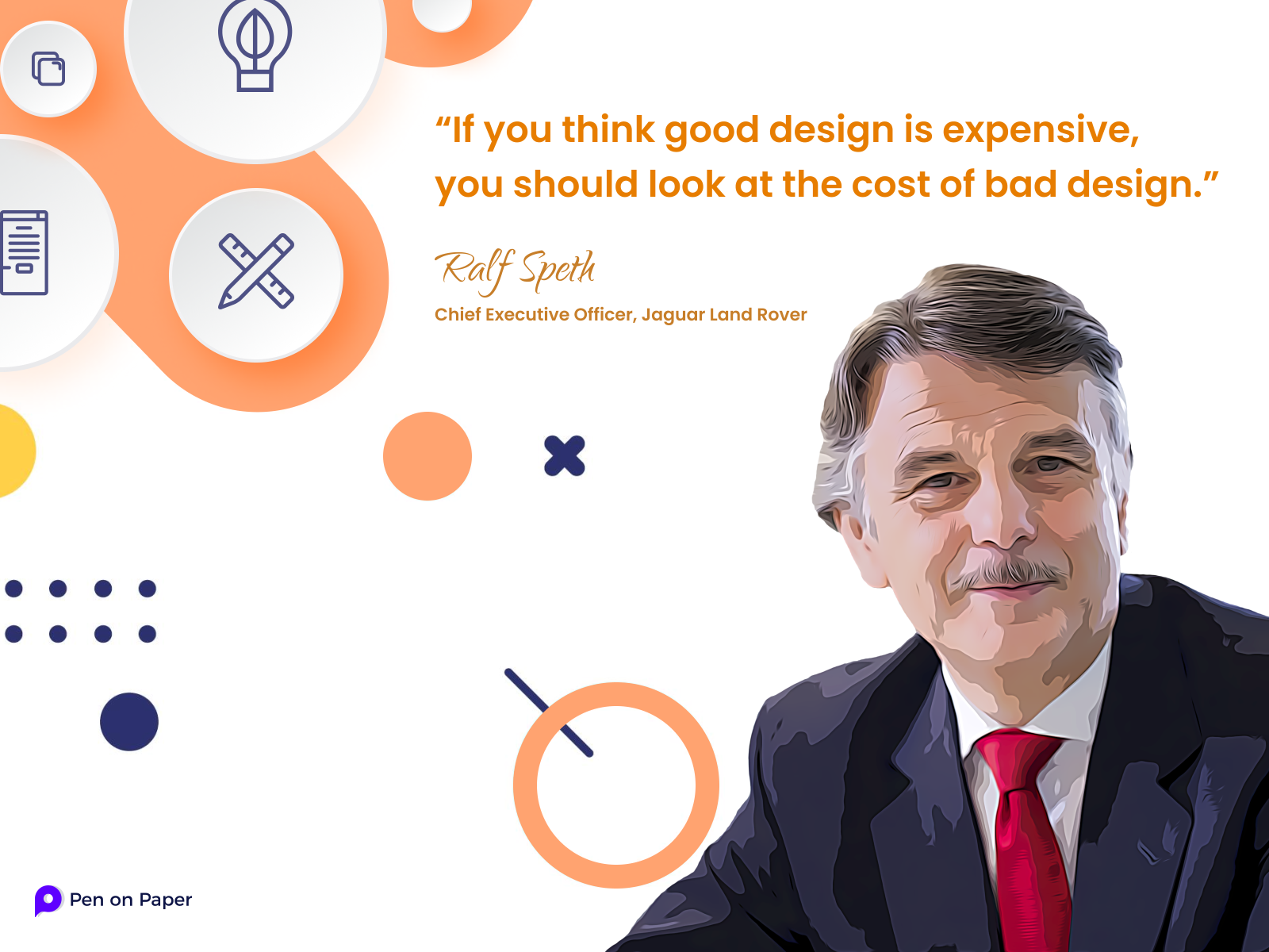 Design Quote by Pen On Paper Technologies on Dribbble