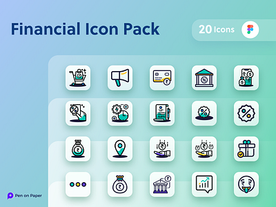 Financial Icon Pack