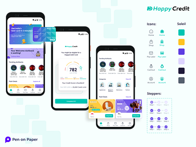 UI Style Guide for HappyCredit