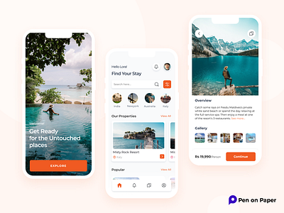 Travel App Concept