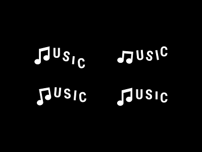 Music 3/5 logo design logo design concept