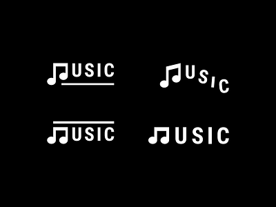 Music 1/5 logo design logo design concept