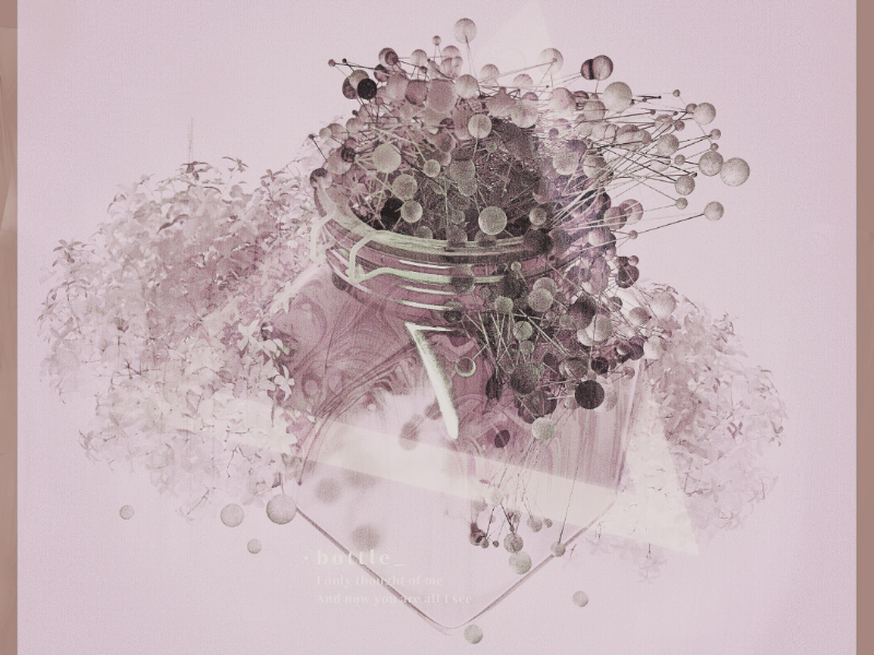 bottle sketch bottle design digital c4d