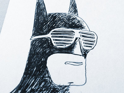 Fashion Dark Knight batman glasses