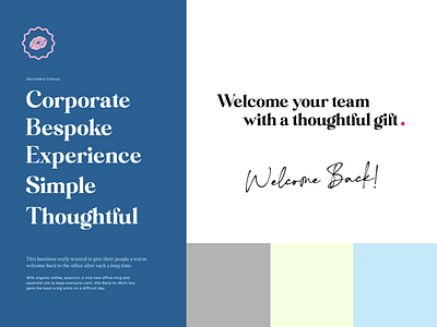 KMP - Corporate Brand branding colours design font