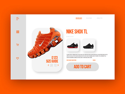 Footwear website application branding design ui user experience user experience design ux website
