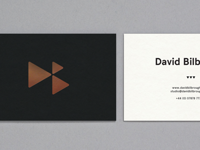 David Bilbrough Letterpress Cards