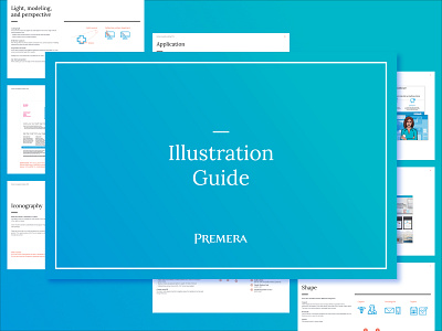 Premera Illustration Guidelines brand guideline branding icon iconography illustration