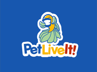 New Pet App Logo v.1 vector playful logo fun animal logo animals cartoon illustration illustration typography logo design logo