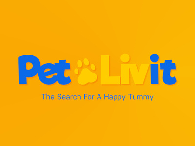PetLivit Logo pet care logotype logo