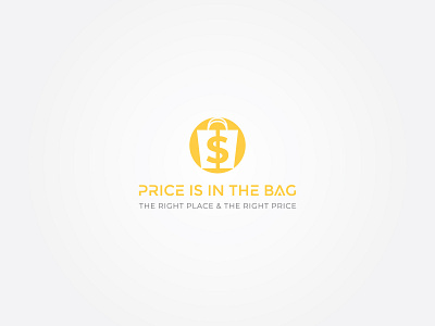 eCommerce Logo bag bags branding business buy cool creative design designer ecommerce logo modern online price professional retail sell shopify store yellow