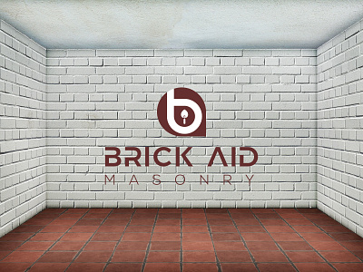 Brick Logo architect brick brick logo bricks build business construction creative design designer house letter logo mansory minimal minimalist modern professinal real estate vector