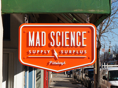 Mad Science sign