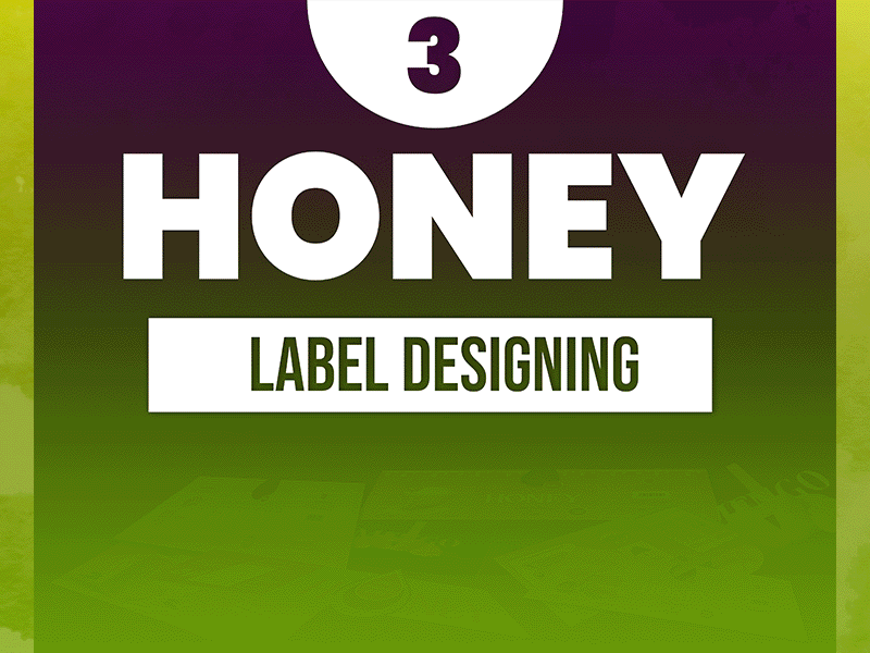Honey jar label design branding design jar label label minimal label packaging unique label