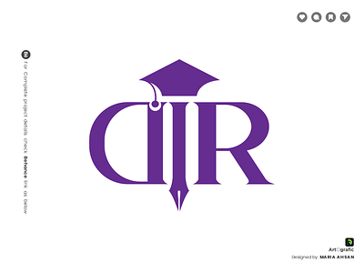 DIR logo/ D+I+R Letter logo/ University logo