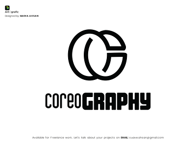 CoreoGraphy Logo branding coreography logo design illustration logo logo design logo design branding logodesign logotype minimalist logo