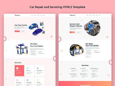 Meramot - Car Repair and Servicing HTML Template