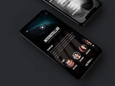 Movie App app cinema design film mobile movie ui ux