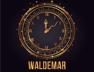 Luxury Watch Logo 3d branding business corporate design effects illustration logo luxury watch logo luxury watch logo vector waldemar waldemar