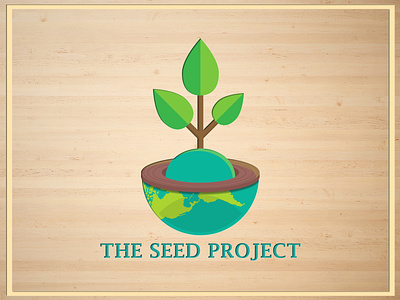 The Seed Project 3d board branding business corporate design illustration logo photoshop the seed project the seed project vector