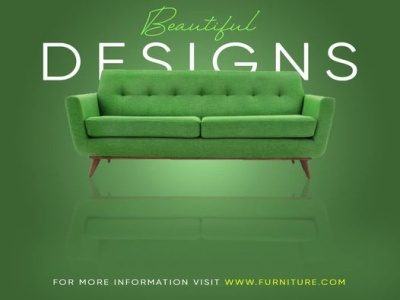 Social Media Post Ads Design ad ad design branding corporate design furniture illustration logo social media typography