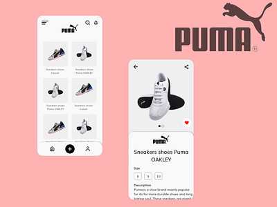 Puma design Quarantine design #1 branding design illustration logo ui ux