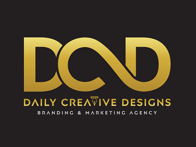 Daily Creative Designs - Branding & Marketing Agency Logo Design branding branding marketing agency branding and identity illustration logo marketing logo
