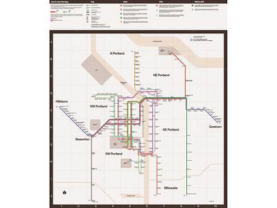 TriMet System Map Reimagining