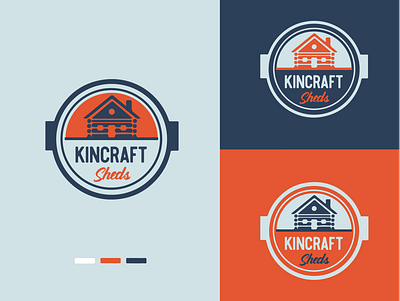 Sheds Logo branding design flat graphic design logo design logodesign retro sticker vector