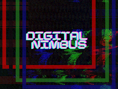 Digital Nimbus art colors creative design digitalart graphicdesign mobileart neon poster poster art