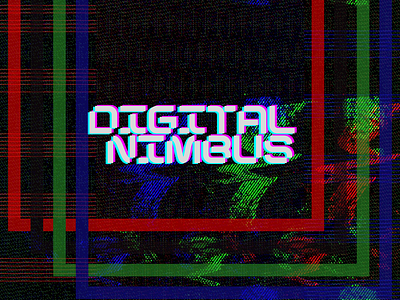 Digital Nimbus art colors creative design digitalart graphicdesign mobileart neon poster poster art