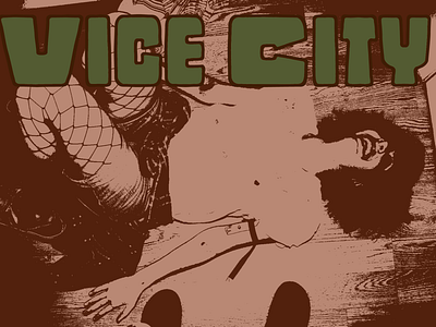 Vice City FB Cover branding design graphic design