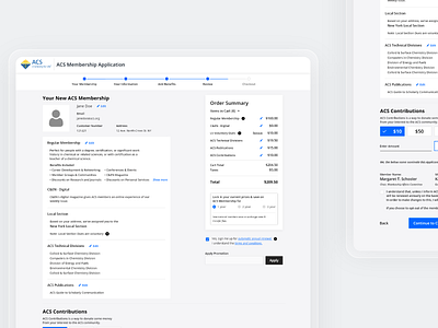 Website App Design | American Chemical Society