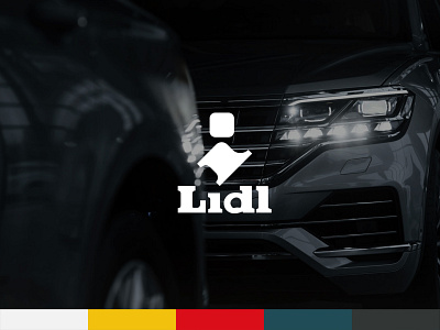 What if Lidl was a car brand? | Logo/Branding Series brand identity branding graphic design latzacreative lettermark logo logo design logomark rebrand rebranding redesign visual identity