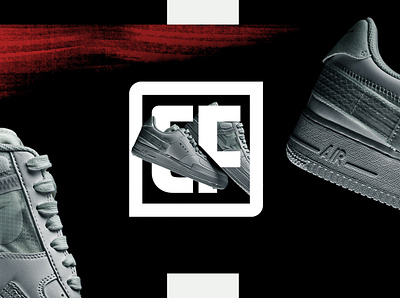Customflx | Sneaker Customizer brand identity branding design fashion brand graphic design latzacreative lettermark logo logo design sneaker