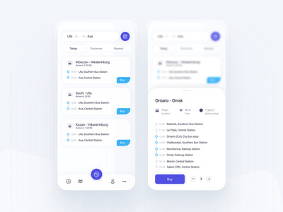 Train schedule app design flat ios ios app tickets train trains ui ux