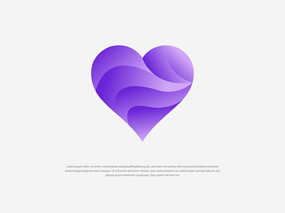 Modern Love Logo | Heart Logo