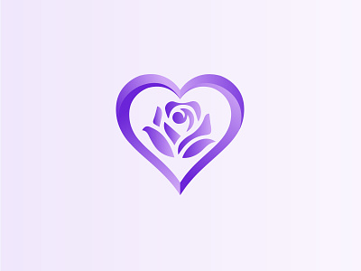 R + Rose Logo for Sale by Twig on Dribbble