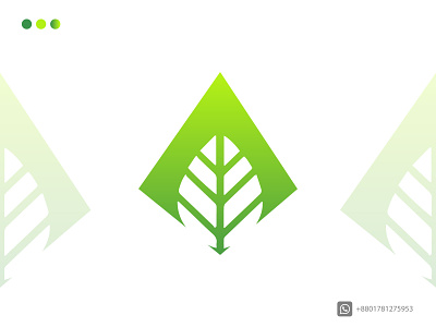 Modern Nature Logo brand identity creative logo flat logo gradient logo logo and branding logo design minimal logo minimalist logo modern logo modern natural logo natural logo nature logo professional logo