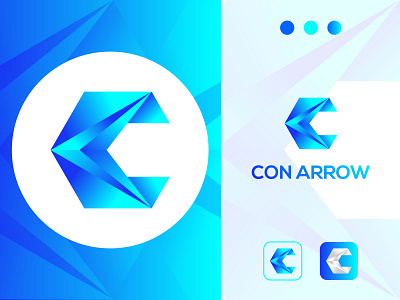 C Arrow Logo | C Letter Logo Concept