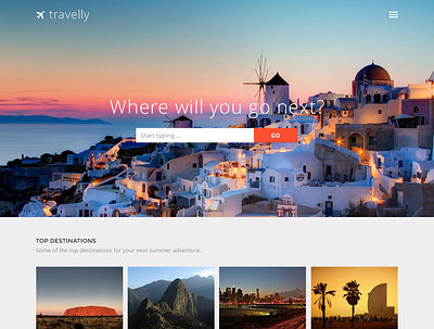 Travelly free Responsive HTML5 Template bootstrap css html5 javascript jquery responsive website travel agency travel app web template