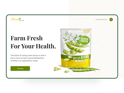 Farm Fresh app clean design design illustrator photoshop sketch ui ux web webdesign website xd