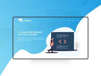 Landing Page - Start Screen